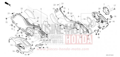 VERKLEIDUNG, STUFE NSS750P de 2023